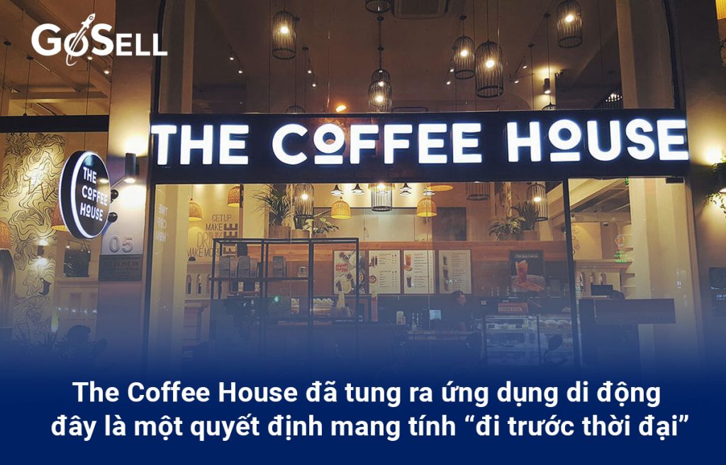 The Coffee House ứn dụng app bán hàng trên di động