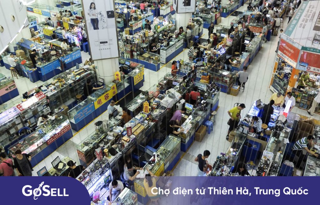 Nguồn nhập sỉ phụ kiện điện thoại chợ Thiên Hà, Trung Quốc