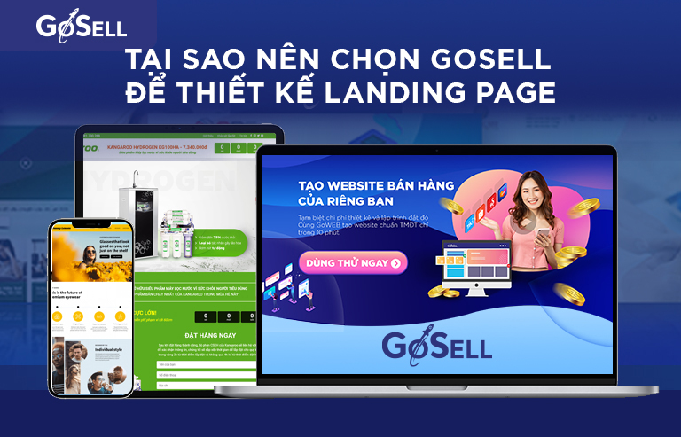 Thiết kế Landing Page GoSELL