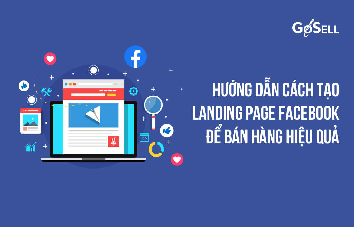 Thiết kế Landing Page Facebook đơn giản