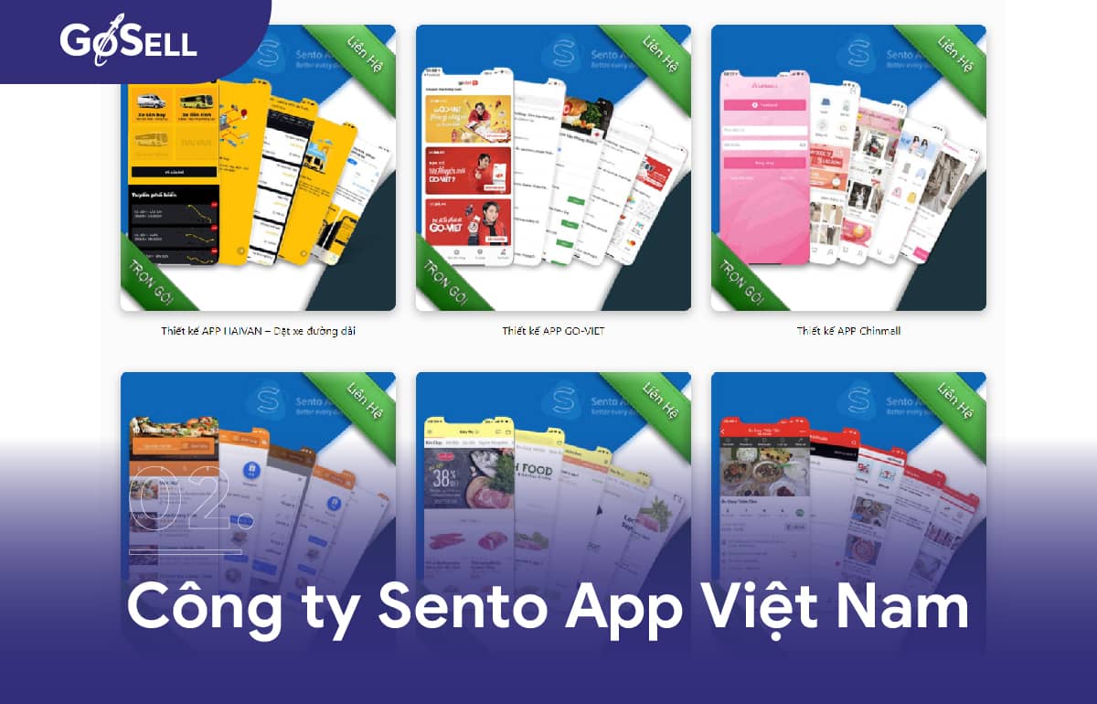 Công ty thiết kế app Sento App Việt Nam