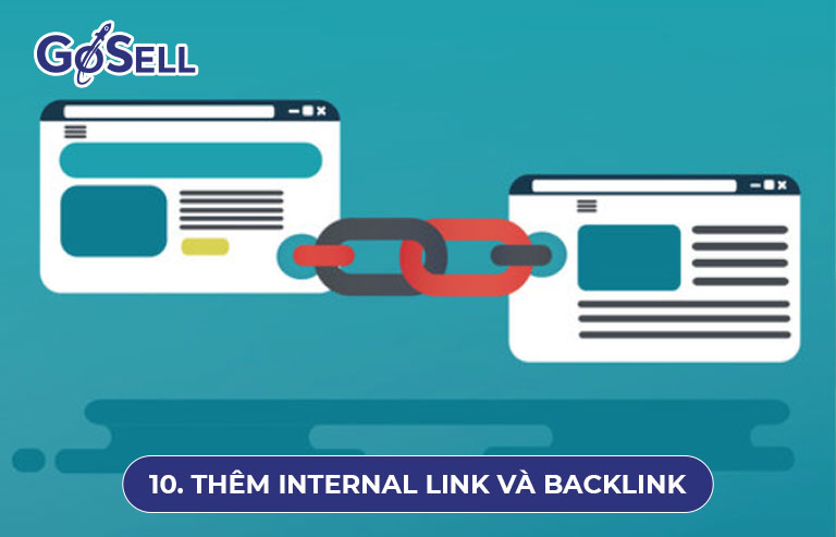 Thêm internal link và backlink