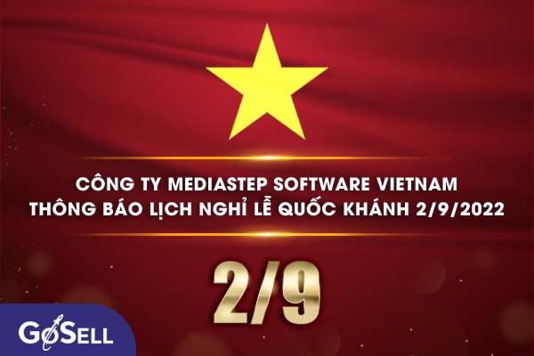 Công ty Mediastep Software Vietnam thông báo lịch nghỉ lễ Quốc khánh ...